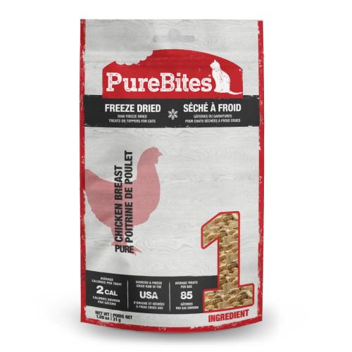 PureBites Cat Treat Freeze-Dried Chicken Breast 1.09oz