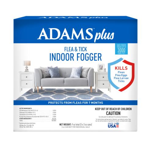 ADAMS Plus Flea & Tick Home Indoor Fogger 3oz 3pk