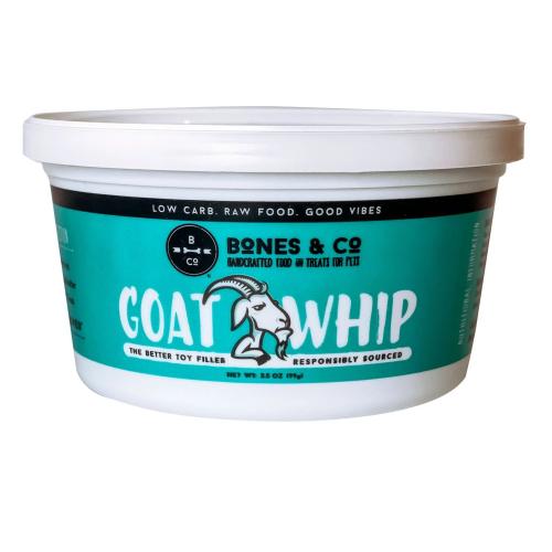 Bones & Co. Frozen Dog Goat Whip 3.5oz