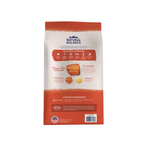 Natural Balance Dry Dog Grain Free Salmon Sweet Potato 4#