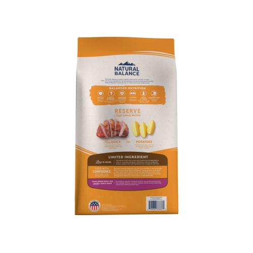 Natural Balance Dry Dog Grain Free SB Duck Potato 4#