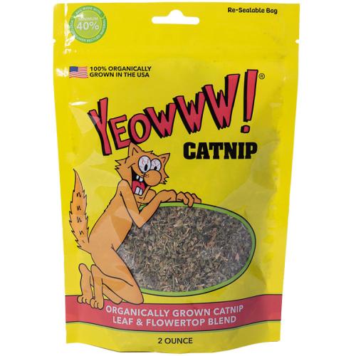 Yeowww! Chopped Catnip Bag 2oz