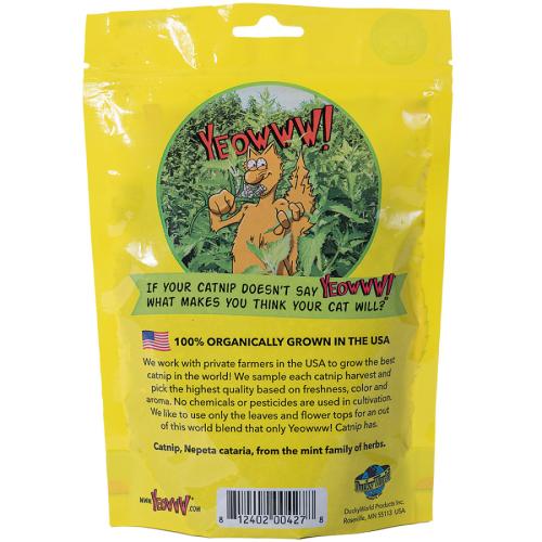 Yeowww! Chopped Catnip Bag 2oz