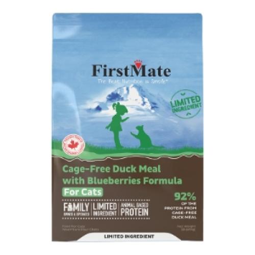 FirstMate Dry Cat Grain Free Duck Blueberries 1#