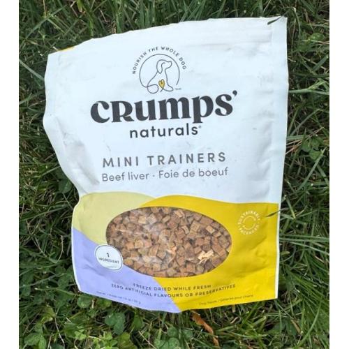 Crumps' Naturals Mini Trainers Freeze-Dried Beef Liver 1.9oz