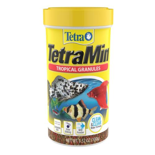 Tetra Fish Food TetraMin Tropical Granules 3.52oz