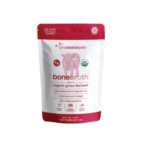 Smallbatch Frozen Organic Bone Broth Beef 22oz