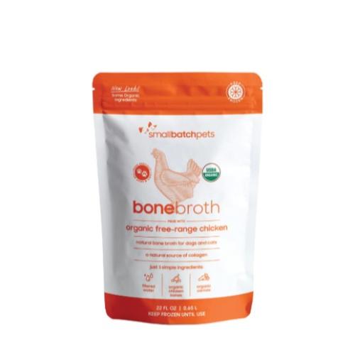 Smallbatch Frozen Organic Bone Broth Chicken 22oz