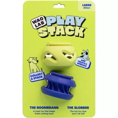 Canada Pooch Dog Toy WagLab PlayStack The 2 Pack Large