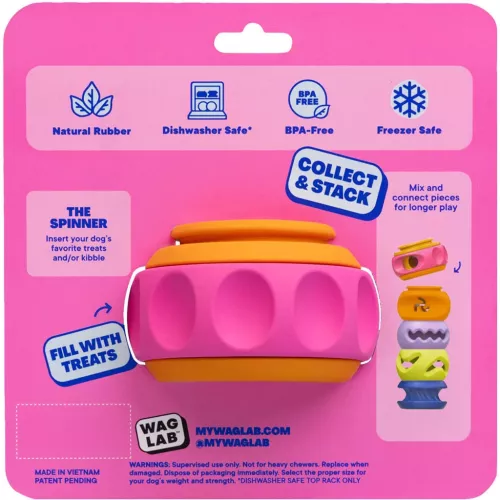 Canada Pooch Dog Toy WagLab PlayStack The Spinner Large