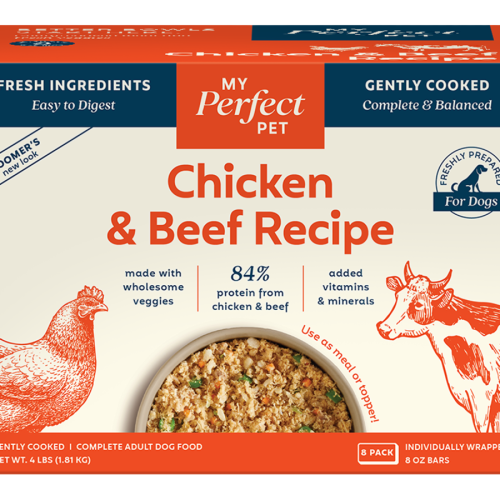 My Perfect Pet Frozen Dog Chicken Beef Recipe 4#