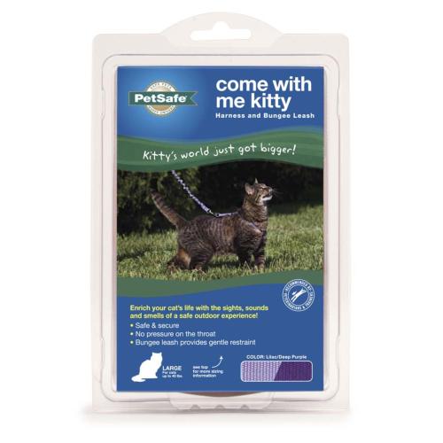 PetSafe Cat Harness Come With Me Kitty Purple Large