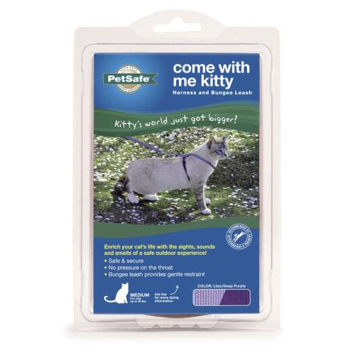PetSafe Cat Harness Come With Me Kitty Purple Medium