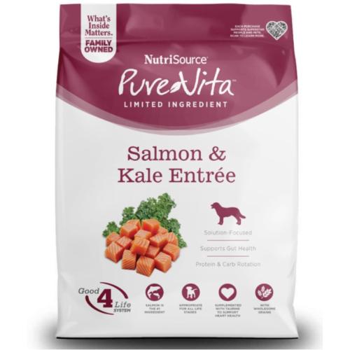 Pure Vita Dry Dog Salmon Kale 4#