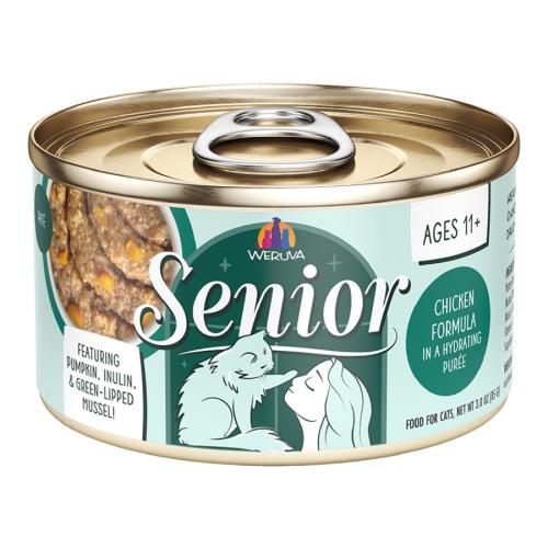 Weruva Wet Cat Can Senior Chicken Puree 3oz