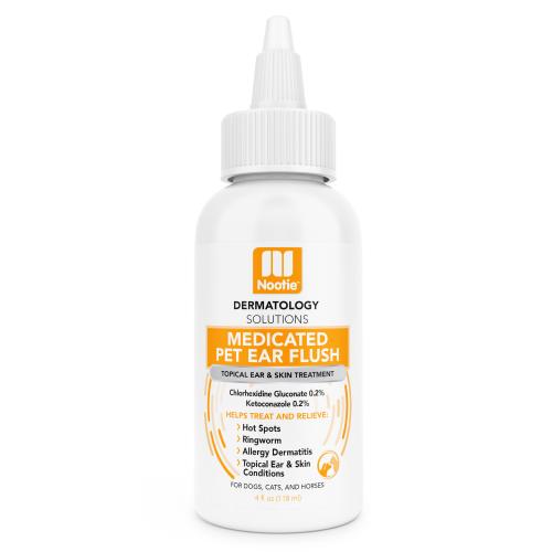 Nootie Pet Med Medicated Ear Flush 4oz