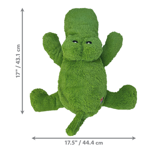 KONG Dog Toy Cozie Ali Alligator Jumbo XLarge