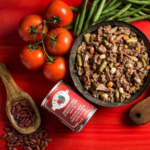 Fromm Wet Dog Can Shredded Beef in Gravy 12oz