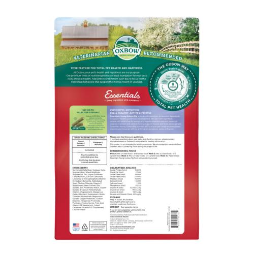 Oxbow Small Animal Food Young Guinea Pig 10#