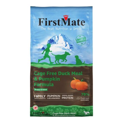 FirstMate Dry Dog Grain Free Duck Pumpkin 25#