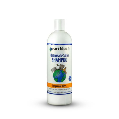 Earthbath Pet Shampoo Oatmeal Aloe Fragrance Free 16oz