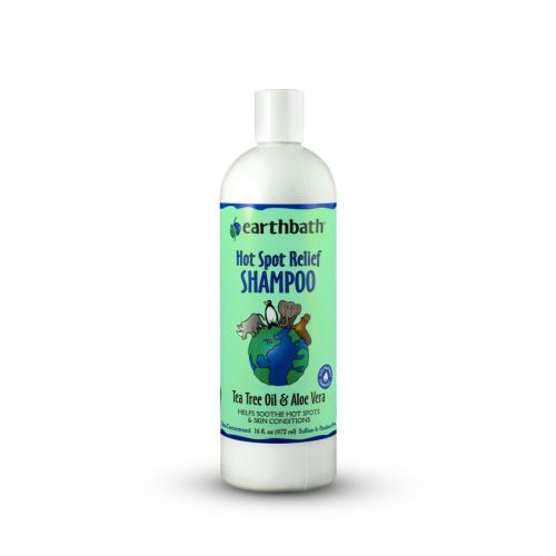 Earthbath Pet Shampoo Hot Spot Tea Tree Aloe 16oz