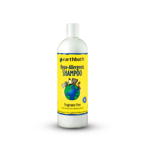Earthbath Pet Shampoo Hypoallergenic Fragrance Free 16oz