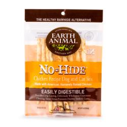 Earth Animal Dog Cat Treat No Hide Chicken Stix 10pk