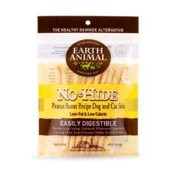 Earth Animal Dog Cat Treat No Hide Peanut Stix 10pk