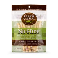 Earth Animal Dog Cat Treat No Hide Pork Stix 10pk
