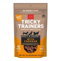 Cloud Star Dog Treat Tricky Trainers Cheese 5oz