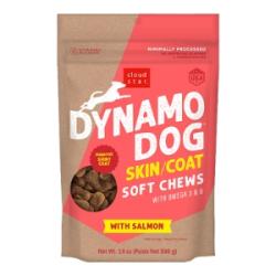 Cloud Star Dog Treat Skin Coat Salmon Soft Chews 14oz