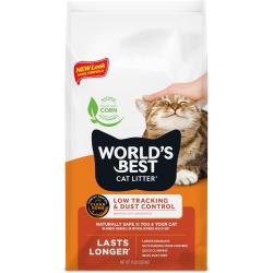 World's Best Cat Litter Low Tracking/Dust Control Multiple Cat Unscented 15#
