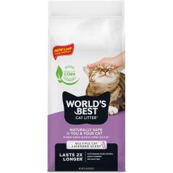 World's Best Cat Litter Multiple Cat Lavender Scented 8#