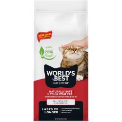 World's Best Cat Litter Multi-Cat Clumping 28#