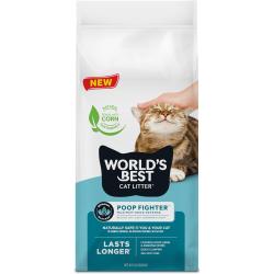 World's Best Cat Litter Poop Fighter Maximum Odor Defense 8#