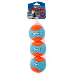 Chuckit! Dog Toy Amphibious Balls 3pk Medium