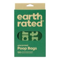 Earth Rated Poop Bags Unscented Handle 120ct