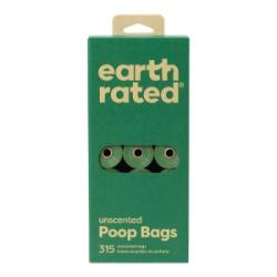 Earth Rated Poop Bags Unscented Refill 21 Rolls 315ct