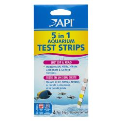 API Aquarium Supply 5 in 1 Test Strips 4pk