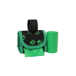 Five Star Pet Poop Bag Dispenser Green Paws