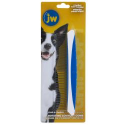 JW Pets Dog Supply Rotating Fine & Coarse Comb 8in