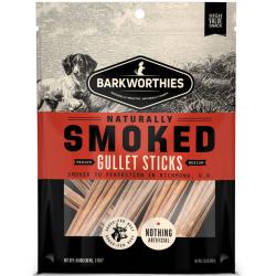 Barkworthies Dog Treat Smoked Gullet Sticks 6