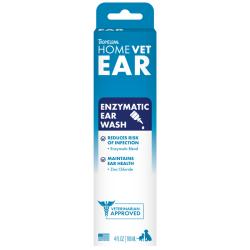 TropiClean HomeVet Pet Med Enzymatic Ear Wash 4oz