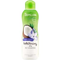 TropiClean Pet Shampoo Whitening Awapuhi & Coconut 20oz