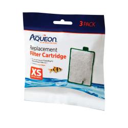Aqueon Aquarium Supply Replacement Filter Cartridge XSmall 3pk