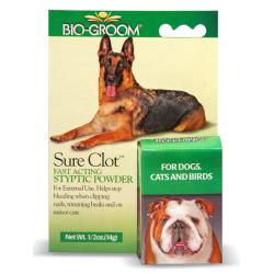 Bio Groom Sure Clot Styptic Powder 0.5oz