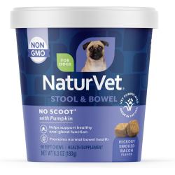 NaturVet Dog Supplement No Scoot Soft Chews 60ct