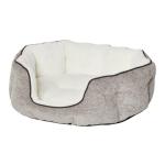 Midwest Pet Bed Quiet Time Deluxe Taupe Medium