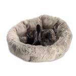 Arlee Sheba Pet Bed Quilted Round Brown 15